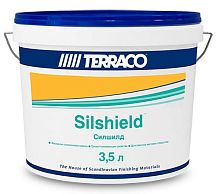 Силиконовая фасадная краска краска работ TERRACO SILSHIELD 3,5 л ведро – ТСК Дипломат
