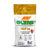 GLIMS HiFix плиточный клей с экстра сильной фиксацией на основе белого цемента - 5кг – ТСК Дипломат