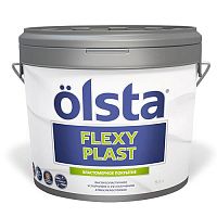 Универсальное высокоэластичное трещиностойкое покрытие OLSTA FLEXYPLAST, 10 л – ТСК Дипломат