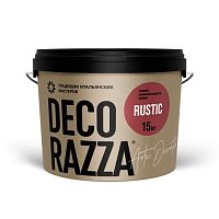 Decorazza RUSTIC (РУСТИК) / Фактурный декоративный материал с эффектом необработанного камня, 11 л