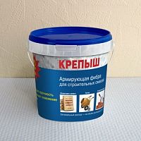 Армирующая фибра для сухих строительных смесей "Крепыш",  ведро, 1 кг – ТСК Дипломат