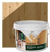 Эко-лазурь FAKTOR для древесины дуб, ведро 2,7 кг