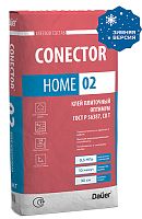Conector Home 02 Зима, 25 кг, Клей плиточный Оптимум C0 T, Dauer, мешок