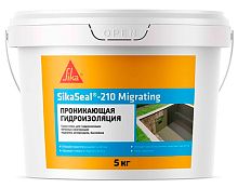 Гидроизоляционный раствор для повышения водонепроницаемости бетона SikaSeal®-210 Migrating, ведро 7 кг – ТСК Дипломат