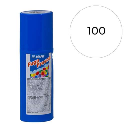 Акриловая краска для затирки FUGA FRESCA №100 на водной основе, белая, Mapei, 160 г – ТСК Дипломат