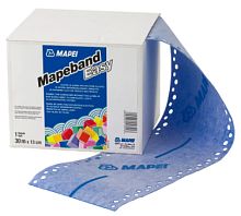 Лента гидроизоляционная Mapeband Easy, голубая, 10 м х 13 см – ТСК Дипломат