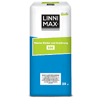 Состав клеевой и базовый штукатурный LINNIMAX 196 Master Kleber und Armierung / 196 Мастер Клебер унд Армирунг, 25 кг