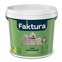 Лак FAKTURA для камня, ведро 0,9 л