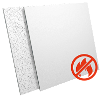 Негорючая акустическая потолочная панель Саундвул (SoundWool) Pixel НГ, кромка Е15 (600х600х12 мм), 0,36 м2