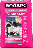 Штукатурка известково-цементная УНИПЛАСТ БОЛАРС, 20 кг – ТСК Дипломат