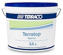 Акриловая краска Terraco для внутренних работ премиального уровня с повышенной устойчивостью к загрязнениям TERRATOP 3,5 л ведро – ТСК Дипломат
