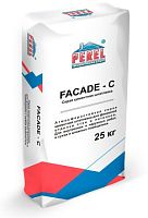 Шпатлевка цементная Perel FACADE-C, серая, 25 кг – ТСК Дипломат