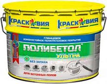 Глянцевое полиуретановое покрытие для бетона без запаха Полибетол-Ультра 12 кг – ТСК Дипломат