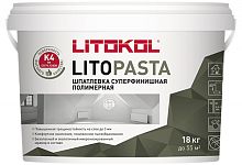 Шпатлевка LITOPASTA, мешок, 18 кг, LITOKOL – ТСК Дипломат