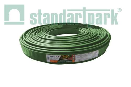 Садовый бордюр KANTA SP Б-5000.10.02-ПП 82552/50-Ч, оливковый, бухта 50 м, Стандартпарк