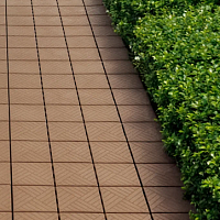 Напольное покрытие Модуль светло-коричневое, Стандартпарк