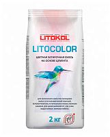 Цветная затирочная смесь LITOCOLOR, L.27 Венге, мешок, 2 кг – ТСК Дипломат
