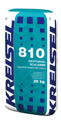 DICHTUNGSSCHLÄMME 810, Гидроизоляционная смесь, мешок, 25 кг, KREISEL – ТСК Дипломат