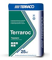 Ремонтный штукатурный состав для постоянного ремонта бетона Terraco TERRAROC MBR 25 кг мешок – ТСК Дипломат