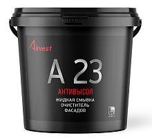 Жидкая смывка очиститель фасадов Антивысол А 23, 5 кг, Аквест