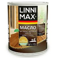 Средство (масло) защитно-декоративное для древесины LINNIMAX орех макадамия 0,75 л