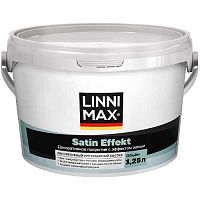 Декоративное интерьерное покрытие LINNIMAX Satin Effekt / Сатин Эффект 1,25 л