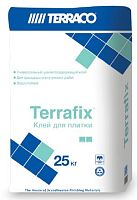 Универсальный клей Terraco для керамической плитки и керамогранита TERRAFIX GREY (серый) 25 кг мешок