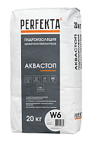Гидроизоляция обмазочная Perfekta Аквастоп W6, 20 кг мешок