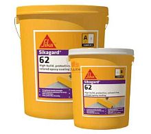 Двухкомпонентное эпоксидное защитное покрытие Sikagard-62 RU (B), ведро 5,25 кг, MasterEmaco
