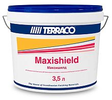 Акриловая краска Terraco для фасадных работ MAXISHIELD База Pastel, 3,5 л ведро