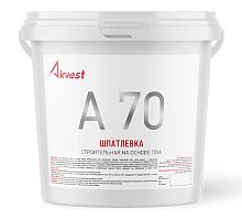 Шпатлевка строительная на основе ПВА, 1,5 кг, Аквест