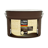 Лессирующий антисептик LINNIMAX Грунтовка по дереву 9 л