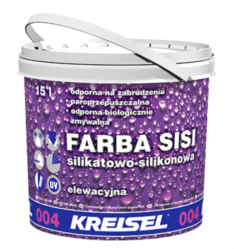 FARBA SISI 004, Силикатно-силиконовая краска, KREISEL – ТСК Дипломат