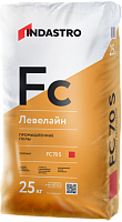 Левелайн FC70 S, 25 кг, Сухая упрочняющая смесь Индастро, мешок – ТСК Дипломат