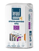 DEKOR Зима, 25 кг, Декоративная штукатурка "короед", Bergauf