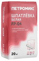 Шпатлёвка белая FP-04, Петромикс, 20 кг – ТСК Дипломат