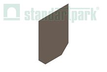 Заглушка стальная оцинкованная ЗЛВ-30.38.26-Б-К30-ОС 6171-Б/30, Стандартпарк