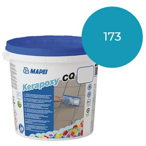 Шовный заполнитель (затирка) KERAPOXY CQ №173, Синий океан, Mapei, 3 кг – ТСК Дипломат