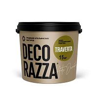 Decorazza Traverta/Декоразза Траверта декративное покрытие с эффектом камня тавертина, 11 л