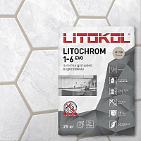 Затирка LITOCHROM 1-6 EVO, Оттенок LE.230 Багамы, мешок, 25 кг, LITOKOL