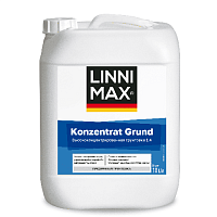 Грунтовка-концентрат водно-дисперсионная LINNIMAX Konzentrat Grund (1:4) / Концентрат Грунт, 0,9 л