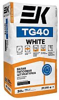 Белая гипсовая штукатурка ЕК TG40 White 30 кг мешок ЕК Кемикал – ТСК Дипломат