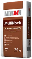Монтажно-кладочная смесь «Multiblock», мешок 25 кг – ТСК Дипломат