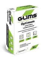 GLIMS Optimum универсальная шпатлёвка - 20 кг, мешок – ТСК Дипломат