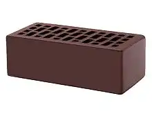 Облицовочный кирпич полуторный, М-150,120x250x88, коричневый