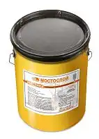 Мастика битумная МОСТОСЛОЙ ведро 16 кг, Изофлекс-М