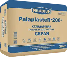 Штукатурка гипсовая СЕРАЯ PalaplasteR-200, 30 кг