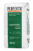 Штукатурка гипсовая универсальная Смартгипс серая, Perfekta, 30 кг