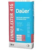 Шпатлевка цементная финишная серая FINNER® EXTER 41 G, мешок 20 кг