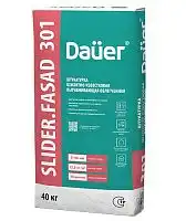 Штукатурка цементно-известковая выравнивающая облегченная DAUER SLIDER® FASAD 301, 40 кг